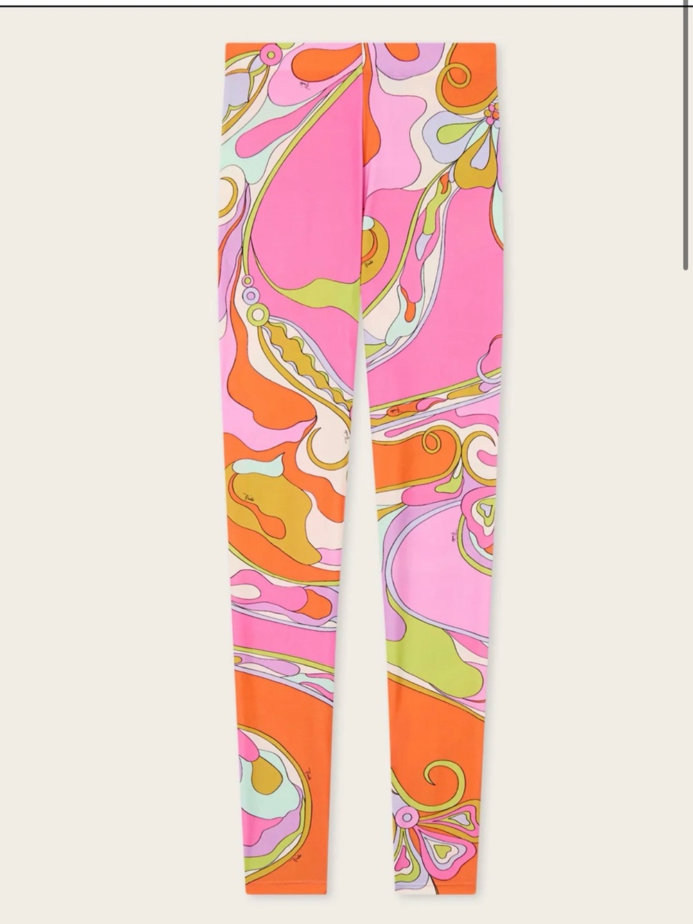 *NEW COLLECTION* Emilio Pucci Multi-Color Iride Print Leggings & Shirt